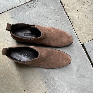 Paul Green Brown Earth Suede Bootie Size 8M